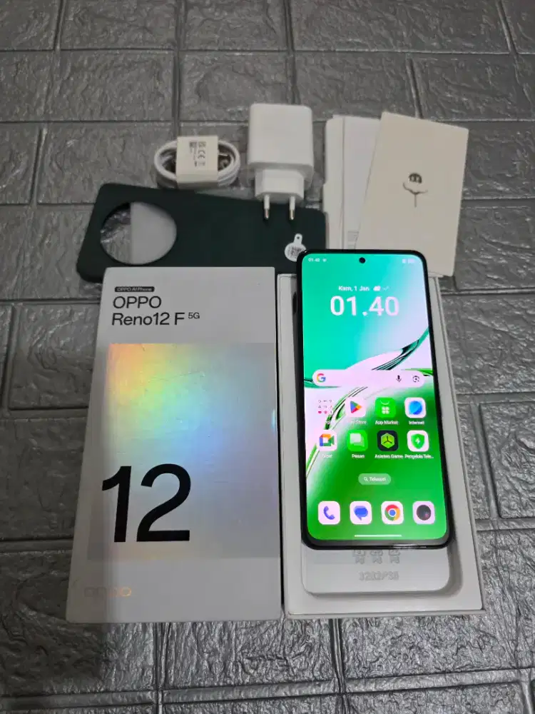 Oppo Reno 12F 5G 12+12/256gb Mulus Normal
