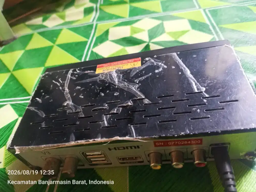 Stb tv rusak jual seadanya