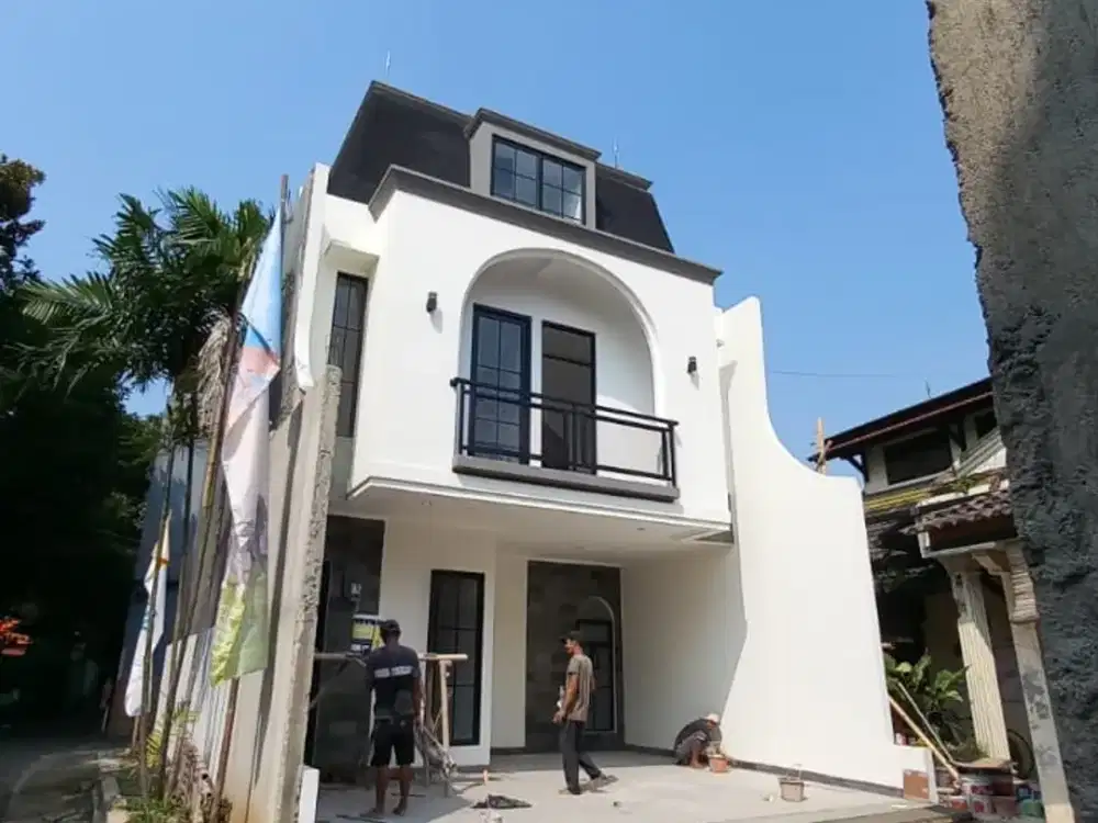 Rumah 2 LT 4 Menit St Lenteng Agung Srengseng sawah jakarta selatan