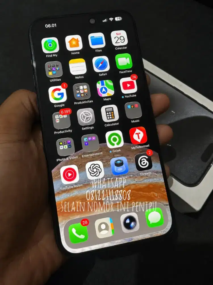 Iphone 15 Promax 256GB Mulus