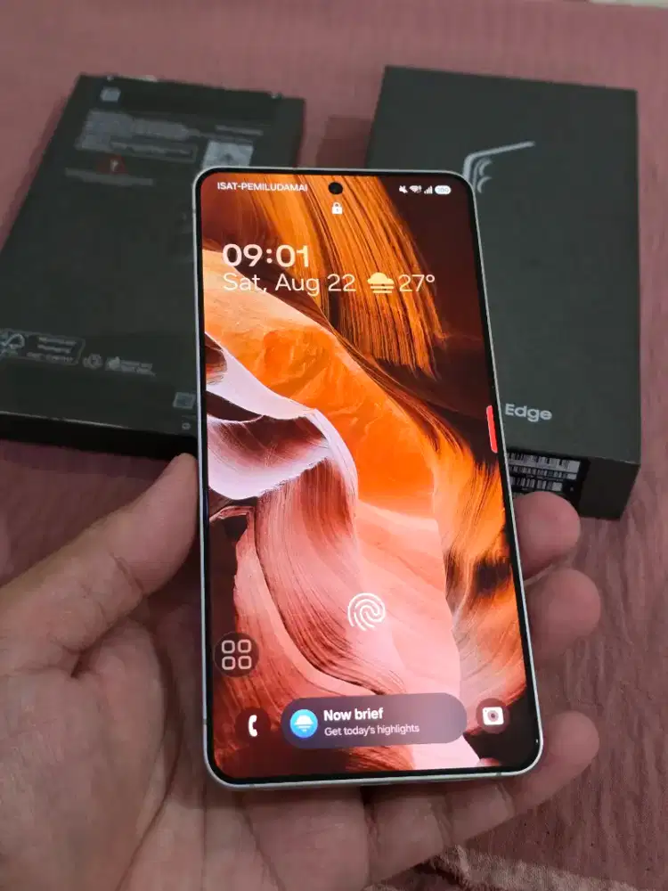 Samsung S25 Edge 512Gb Fullset Ori Resmi