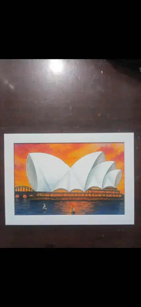 Lukisan klasik   UK 21 x 30 cm, harga sdh termasuk ongkir.