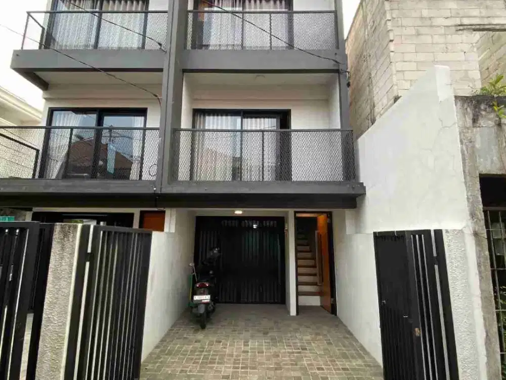 Rumah Baru Murah Full Furnished Dekat Stasiun Tebet Jakarta Selatan