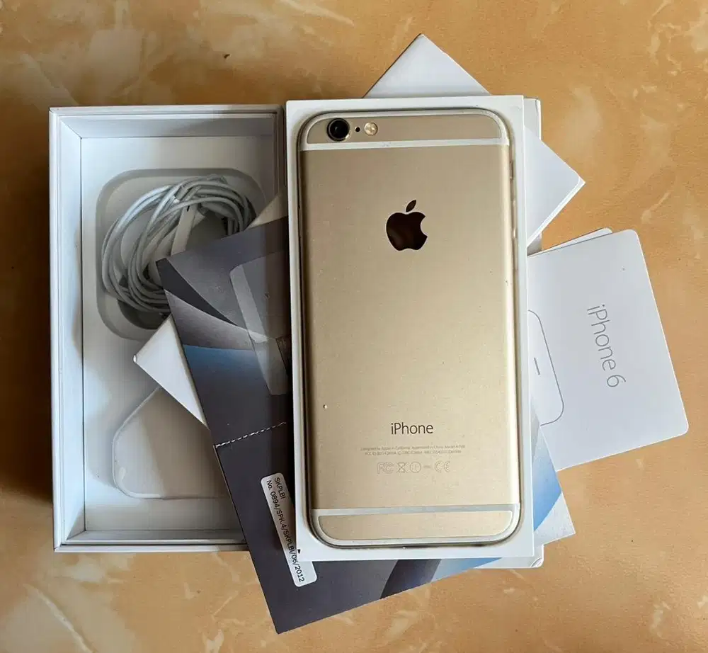Iphone 6 128gb nyala belum matot