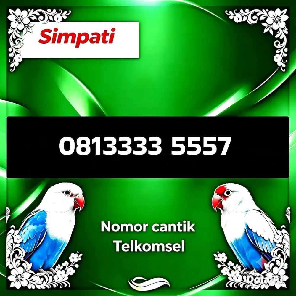 Nomor cantik simpati Telkomsel super