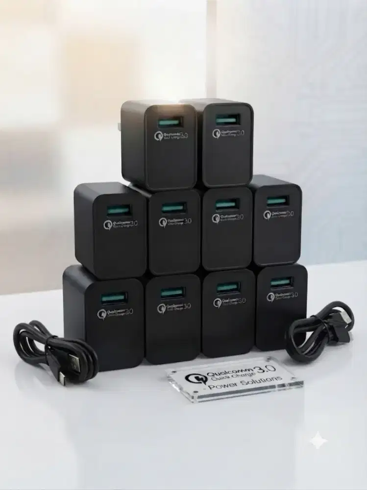 Head Charger Qualcomm dan Kabel Type C