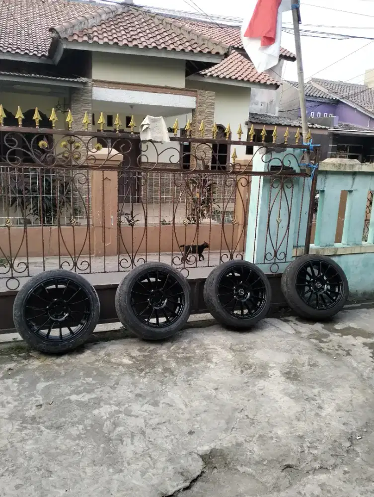 Jual velg HSR ring 17 double pcd