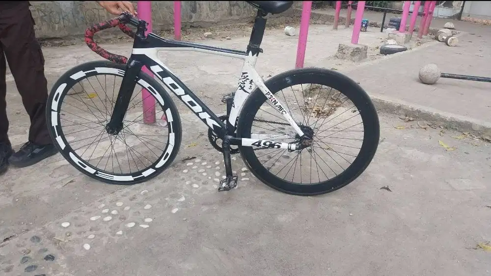 Sepeda Fixie Coaster Look Torpedo