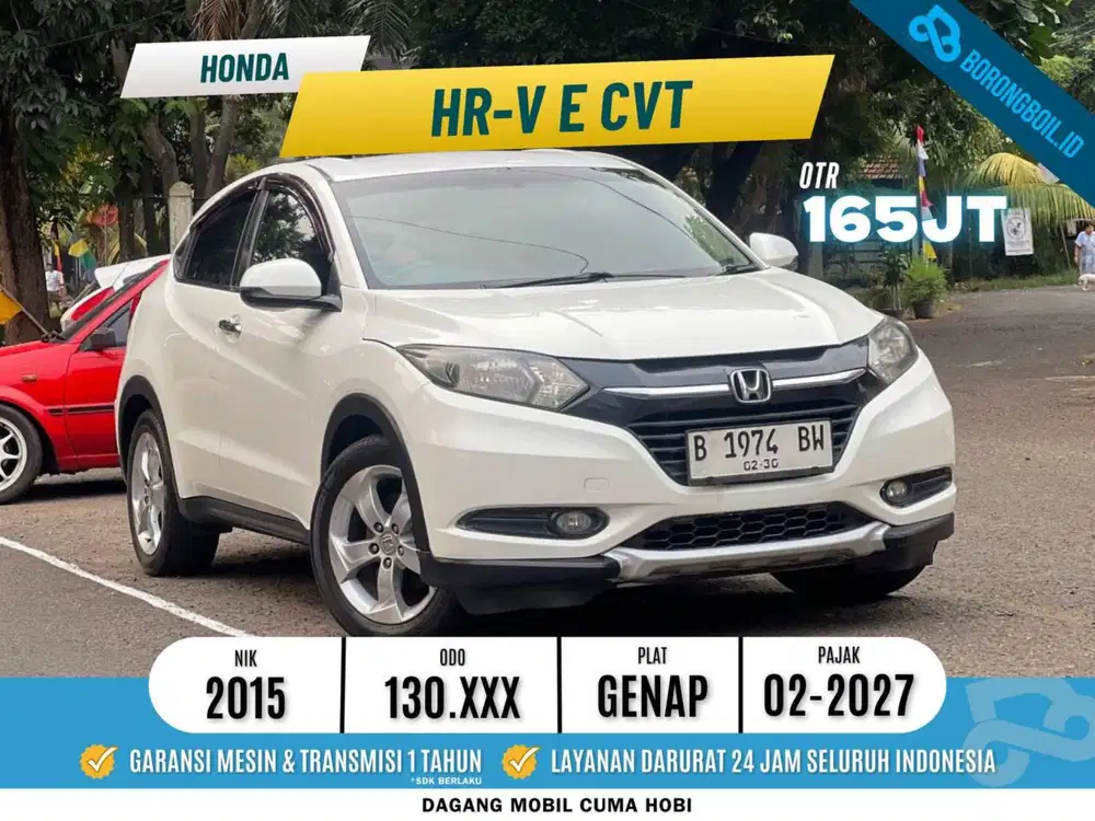 HRV 1.5 E cvt 2015 Putih Metalik