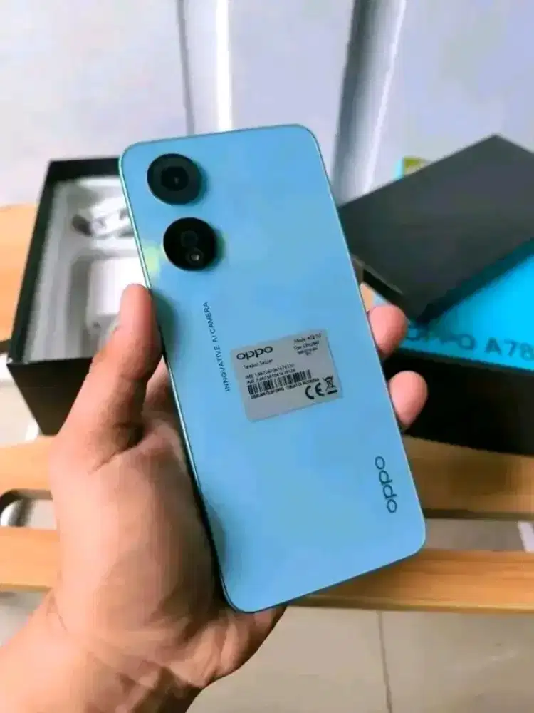Oppo a78 ram 6/128hp pullset mulus no minus