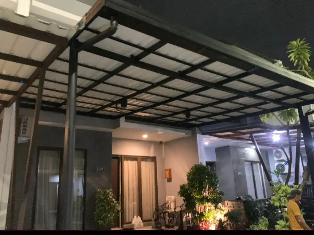 Kanopi Canopy, Kitchen Set, Tralis, Railing, Tangga, Pagar, Atap Baja