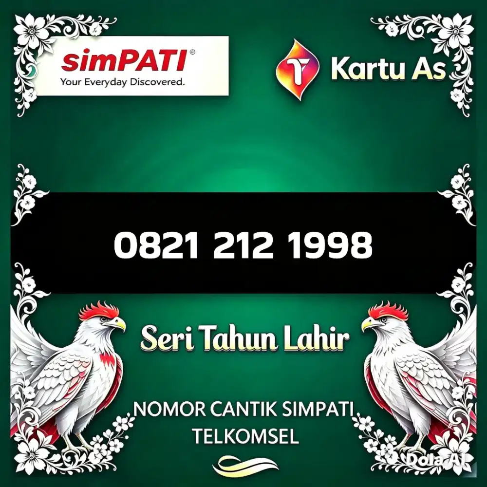 Nomor cantik Simpati Telkomsel super