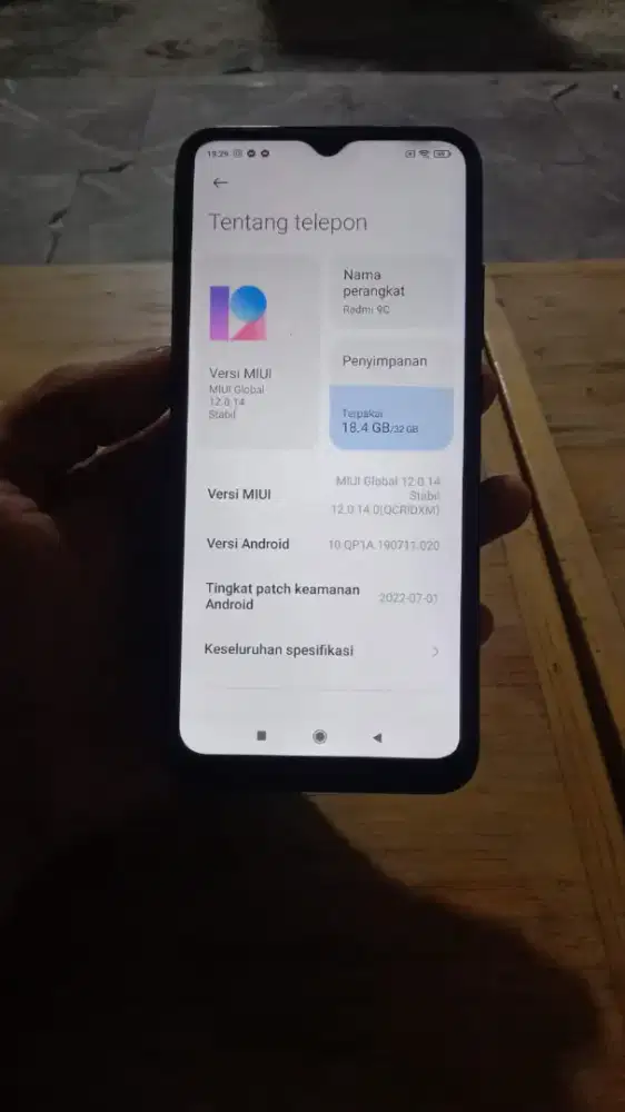 Redmi 9c ram 3/32 (normal)