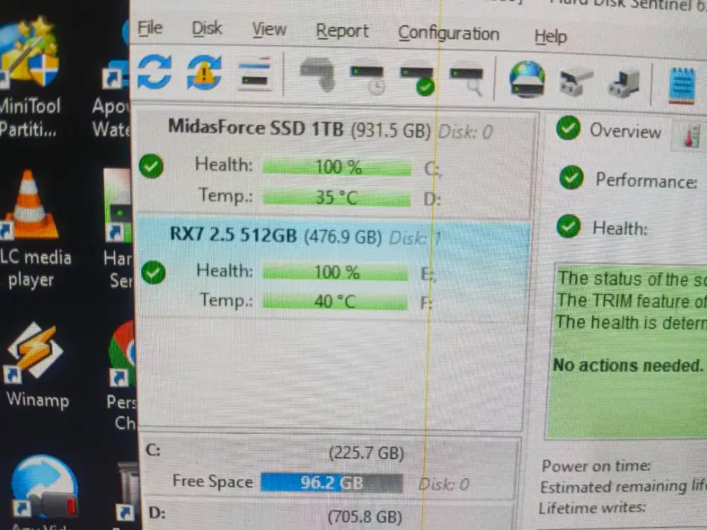 SSD RX7  512 GB