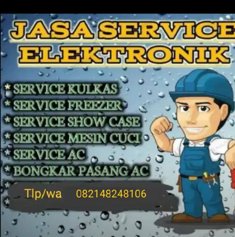 Servis Kulkas, AC , Mesin cuci Dll