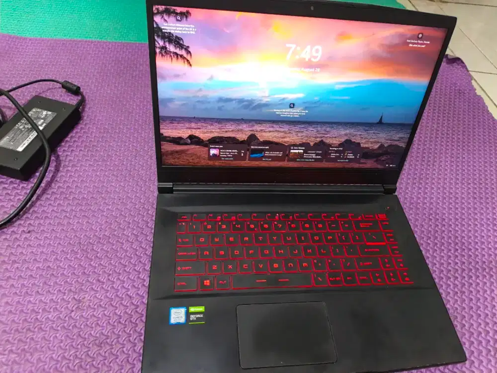 Laptop Gaming MSI GF63 GTX1650 16/512