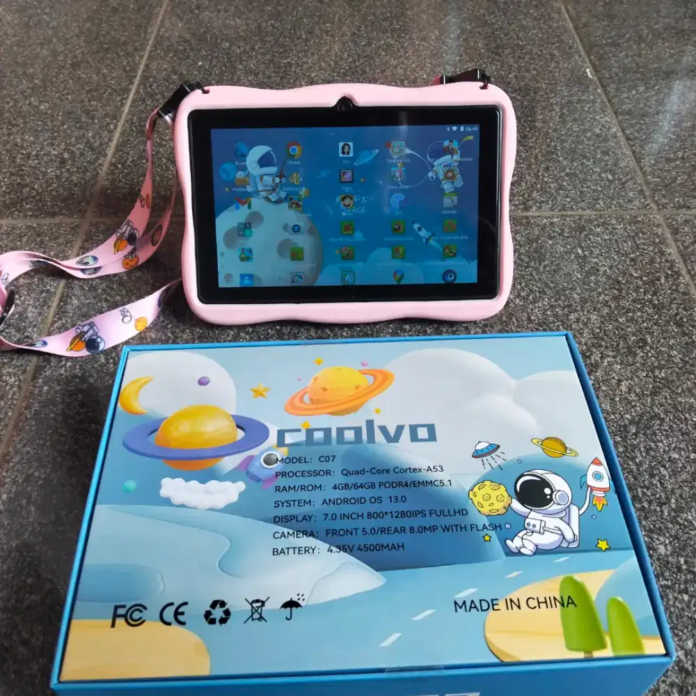 Tablet anak segel,masih mulus