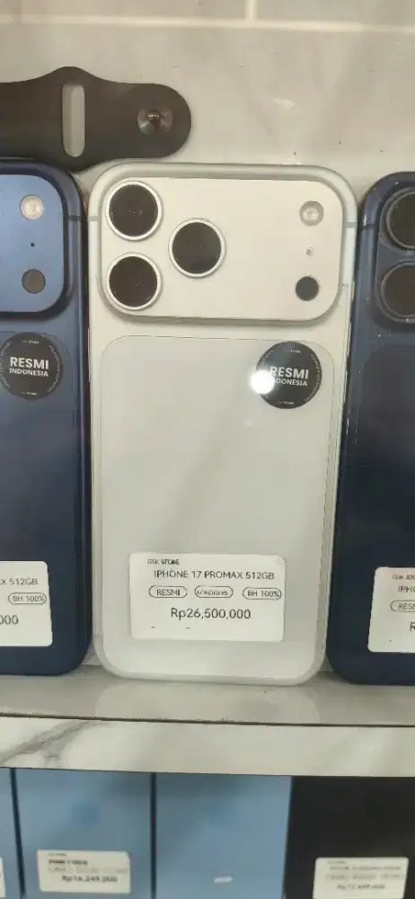 IPHONE 17 PRO MAX 512 RESMI