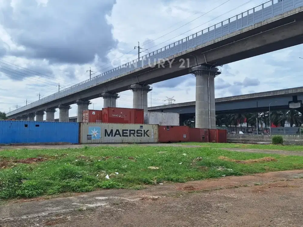 Tanah Luas 1267 M2 Di Pinggir Jalan Tol Jakarta Bekasi Di Tambun