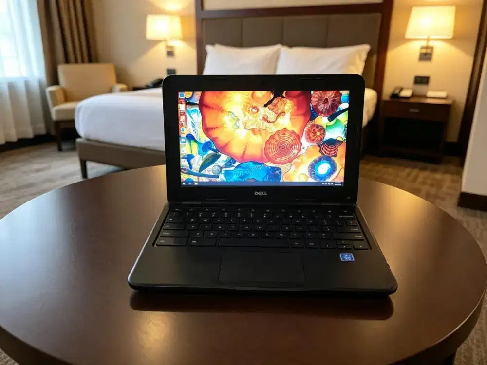 Dell chromebook Ram 4Gb Layar 12 inch OS Windows 10 Pro