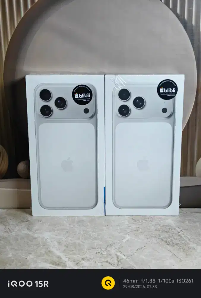 iphone 17 pro max 256gb ibox silver baru