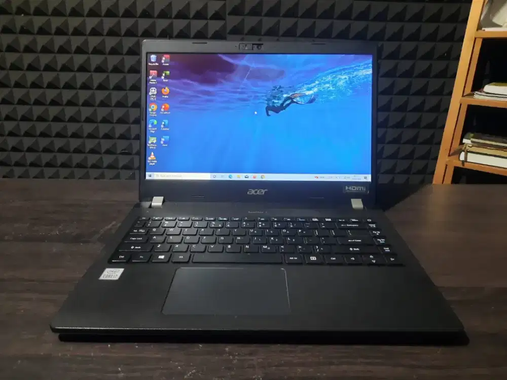 Laptop Bisnis Premium Acer Travelmate P214-52 Mulus Siap Pakai