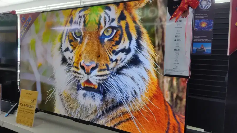 Dijual TV led 50 Ex display dr merek TCL Qled