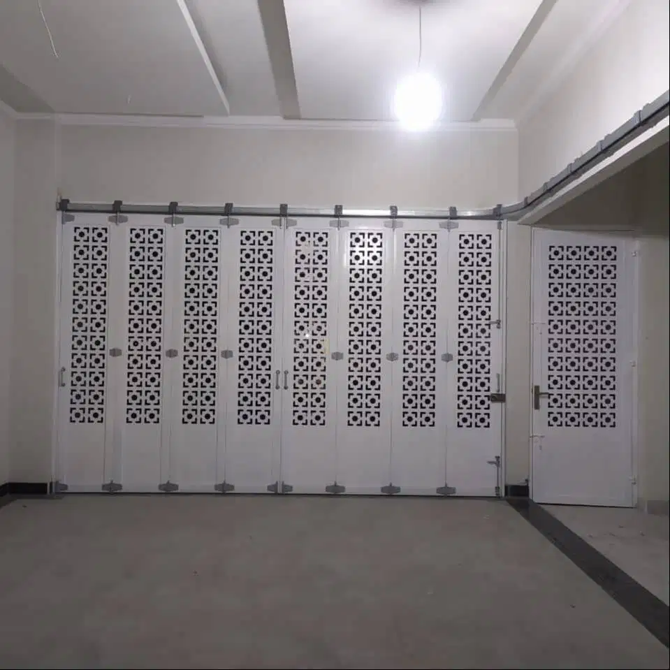 Pintu garasi handerson model sliding laser cutting
