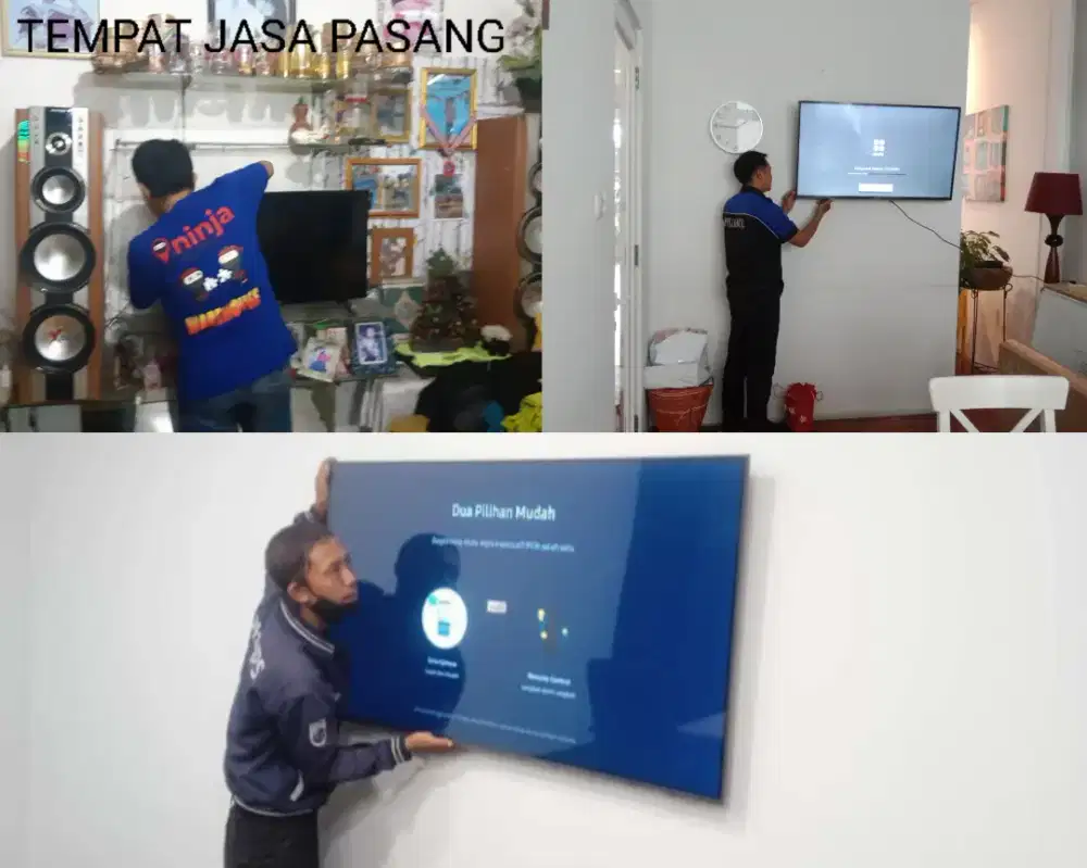 Braket +pasang atau jasa pasang terima rapih breket bracket led tv