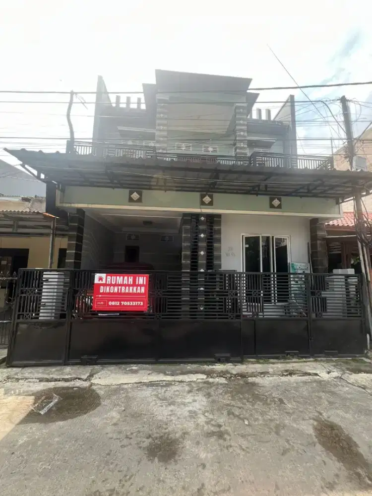Disewakan / Dikontrakan Rumah 2 lantai utk Usaha atau Keluarga