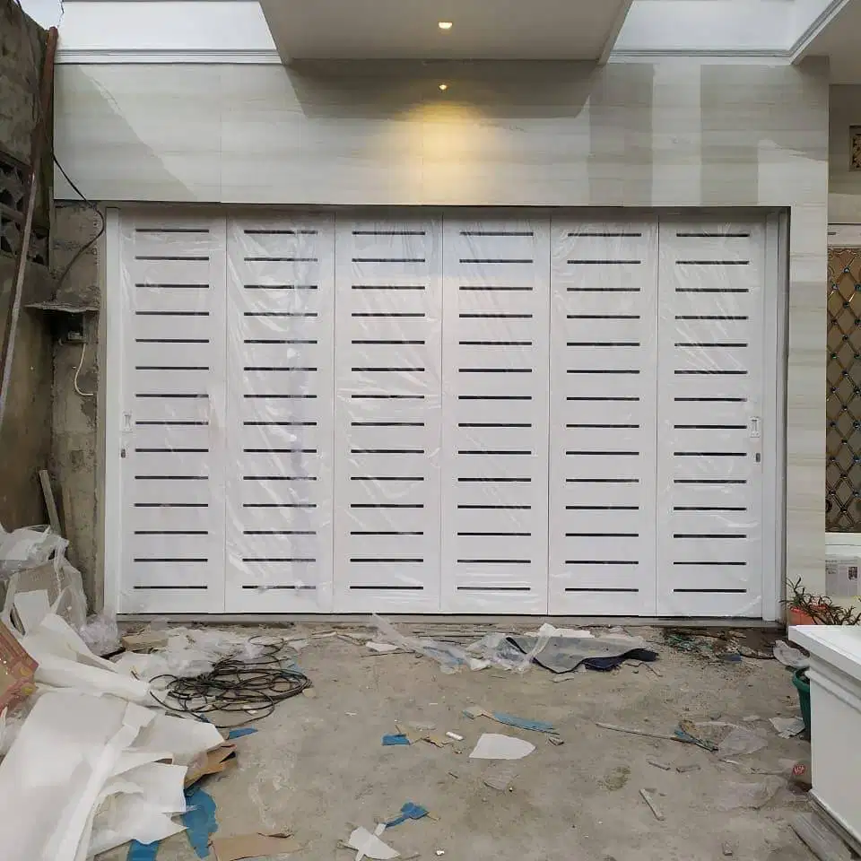 Pintu garasi besi model sliding nikung