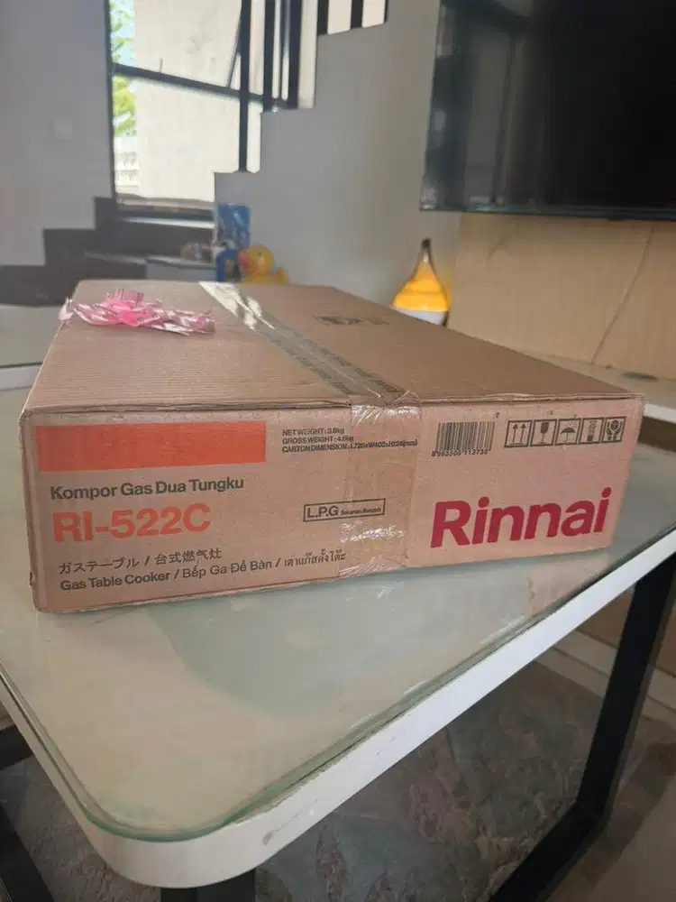 Kompor Gas 2 tungku Rinnai RI 522C