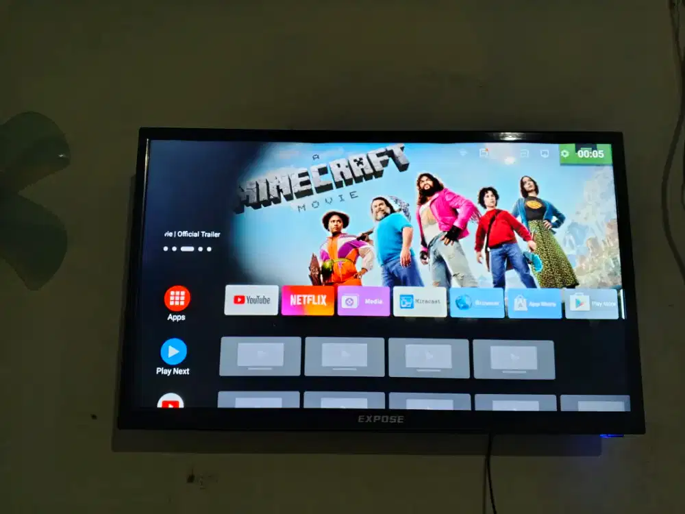 Tv, smart tv android merk ekspose
