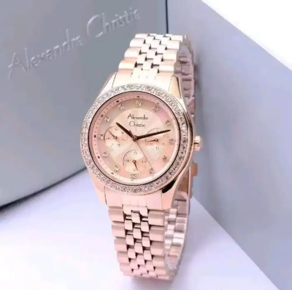 Jam tangan Alexandre Christie original ac 2496