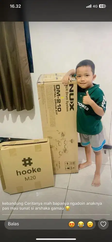dijual DRUM ELECTRIK KIT DM210