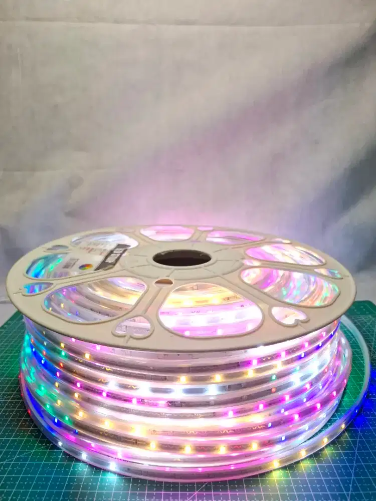 Led strip 7 warna rgb waterproof 100 meter