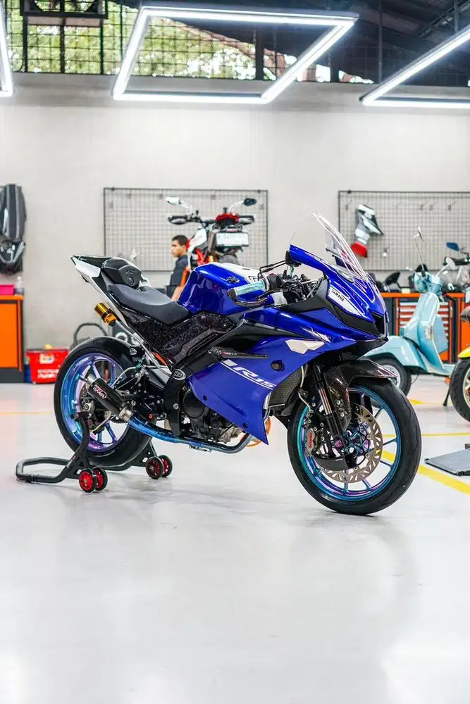 Yamaha YZF R15 V3 2018 plat D Bandung