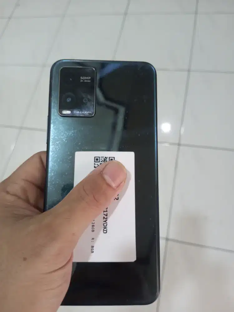 Vivo Y33T Mirror Black ORI Perfect 128Gb/Ram12(8+4Gb)#Golden ponsel