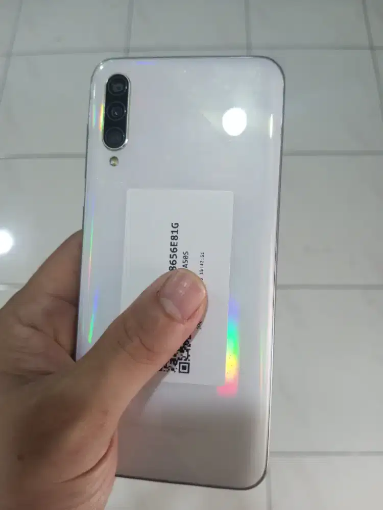 Samsung A50S Crush White ORI Perfect 128Gb/Ram6Gb#Golden ponsel