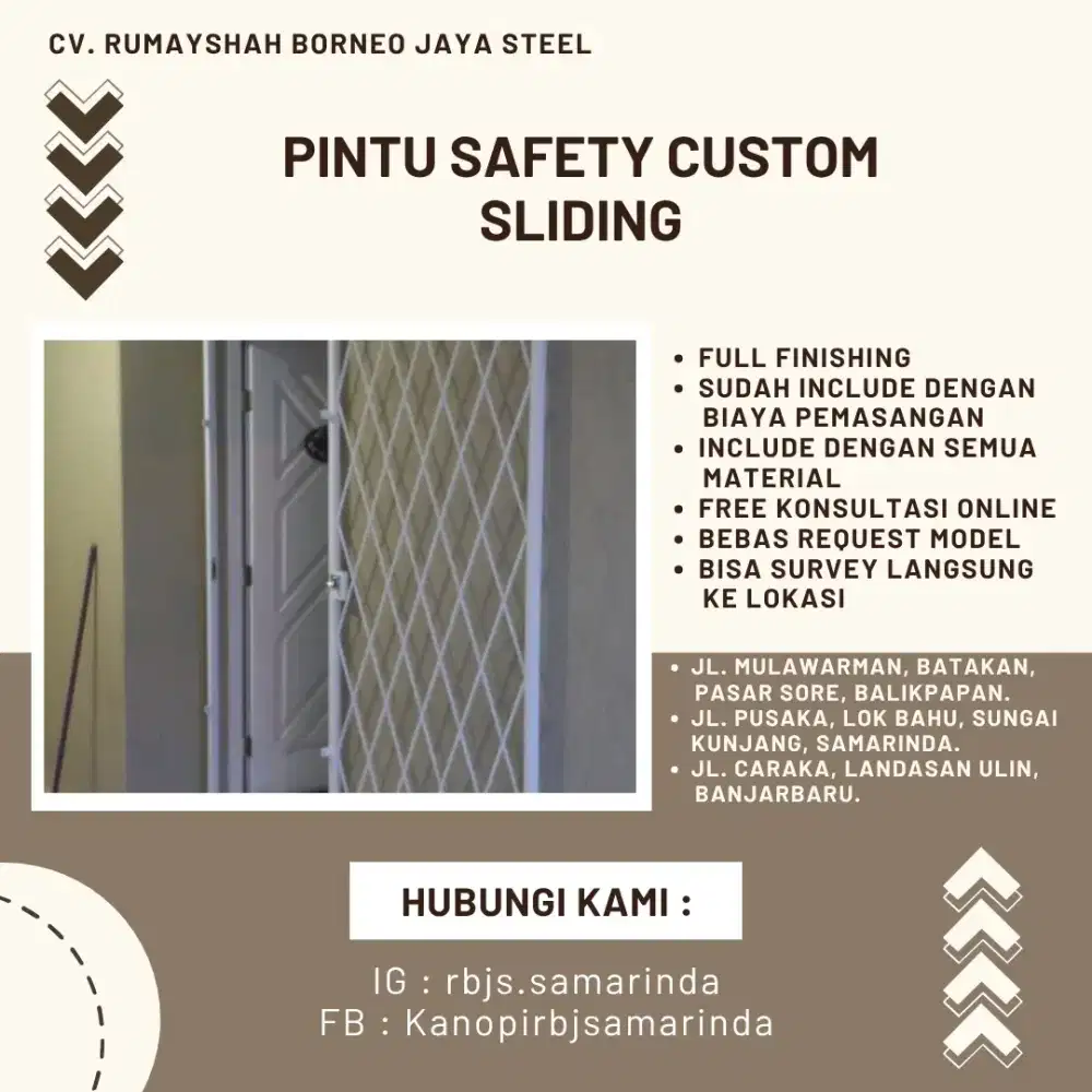 Pintu Safety Sliding