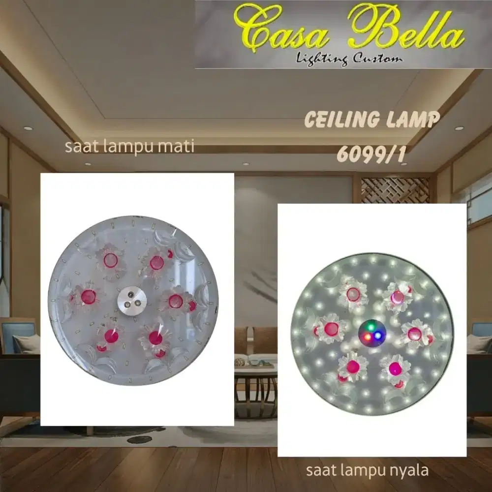 Lampu plafon hias murah