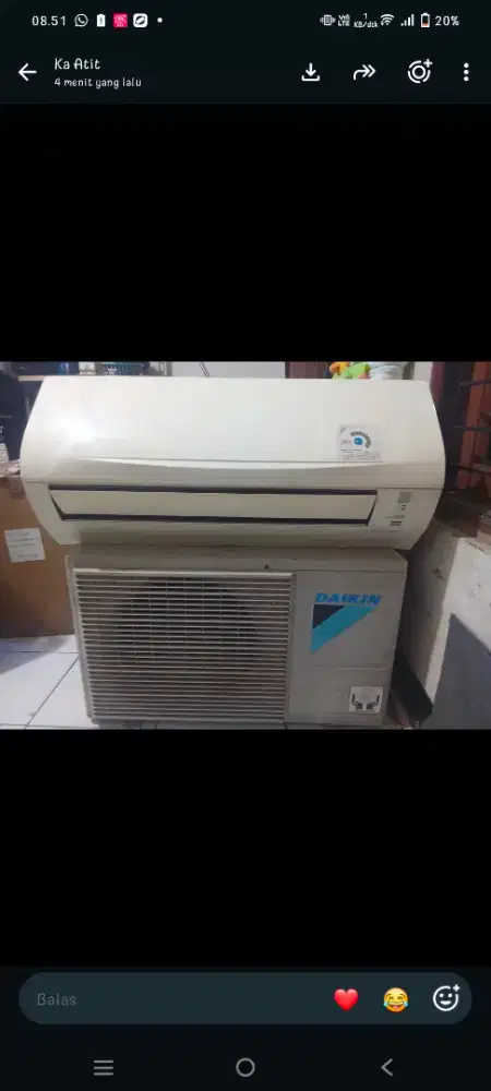 Dijual AC Daikin 1 Pk