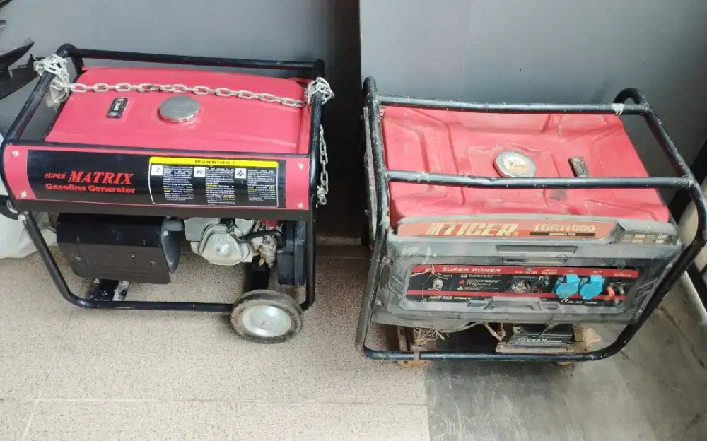 Genset Bensin 7500 watt (2 Unit)