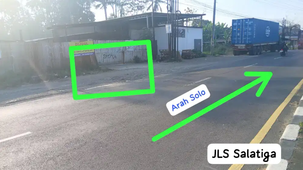 JUAL NEGO Gudang Semi Permanen di Jalan Lingkar Salatiga