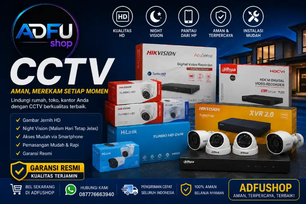 CCTV murah dan bergaransi