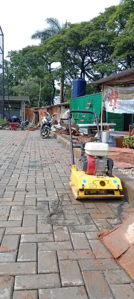 Stamper kodok baby roller 2ton mesin pemadatan