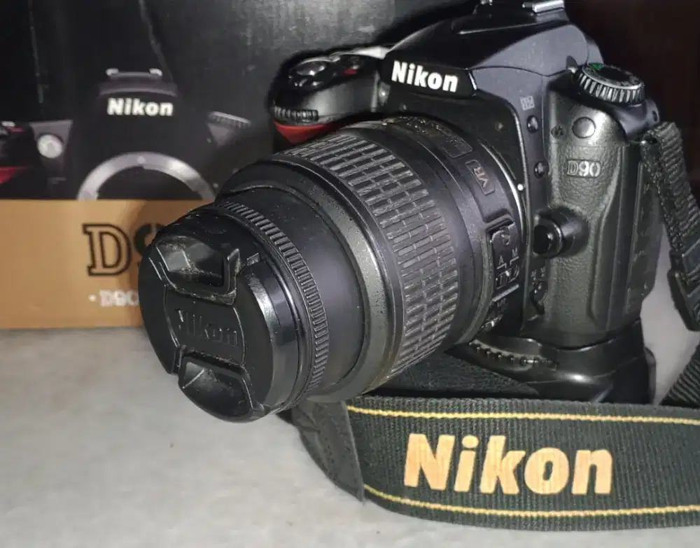 Jual kamera Nikon D90 jarang pakai