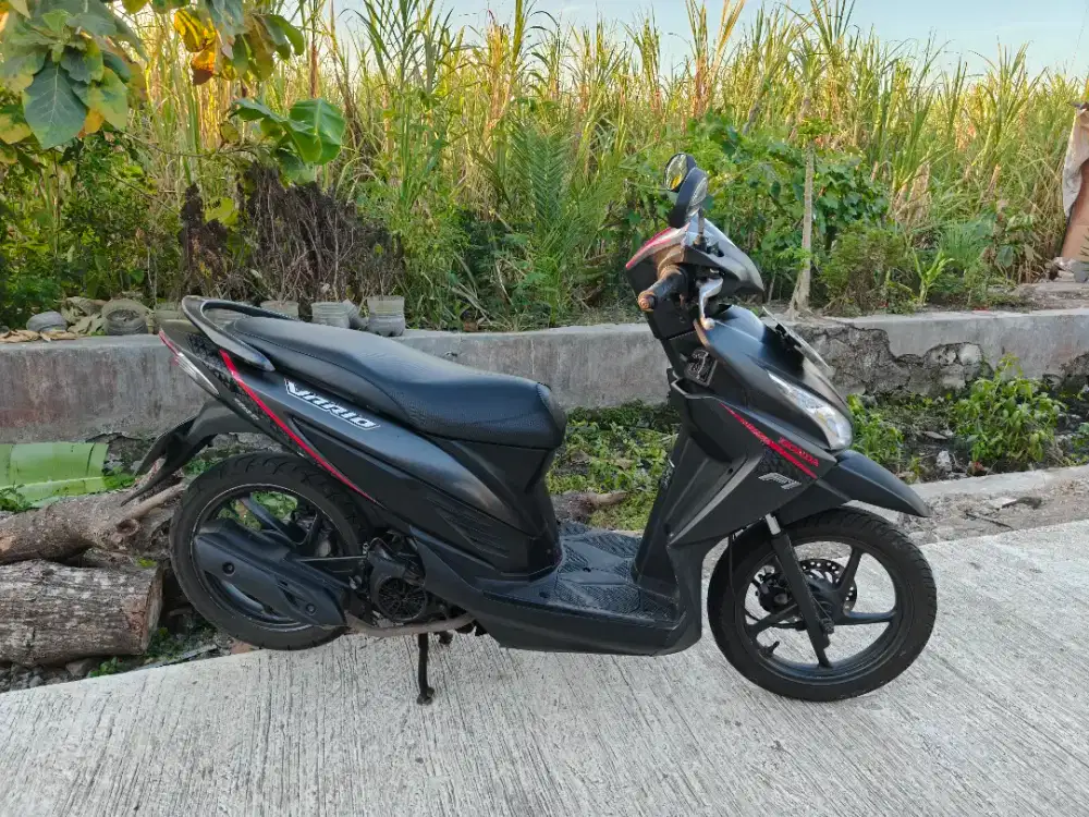 Vario hitam doff esp stater halus THN 2016 plat AB Bantul