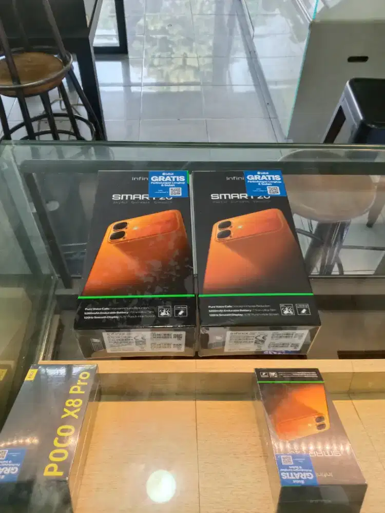 [ Fast respon WA ] Infinix Smart 20 4+4/64 Garansi resmi 1thn