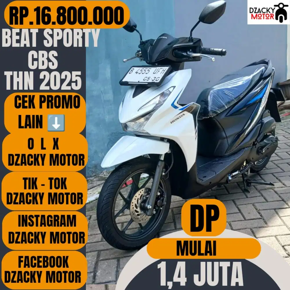 BEAT SPORTY CBS 2025 SECOND LIKE' NEW